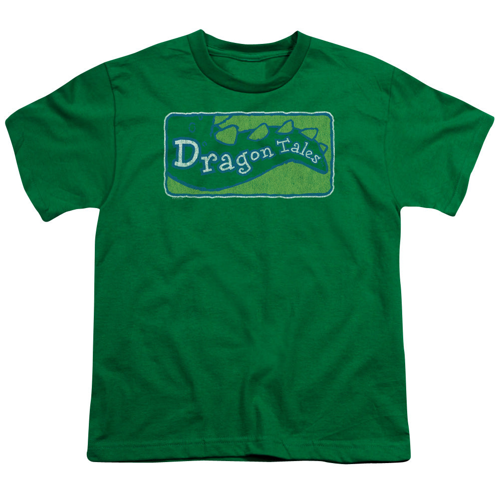 DRAGON TALES/LOGO DISTRESSED - S/S YOUTH 18/1 - KELLY GREEN
