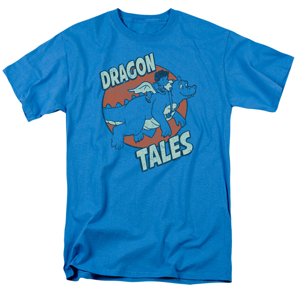 DRAGON TALES/FLYING HIGH - S/S ADULT 18/1 - TURQUOISE