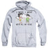 DRAGON TALES/I WISH WITH ALL MY HEART - ADULT PULLOVER HOODIE - ATHLETIC HEATHER