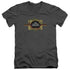 ELECTRIC COMPANY/LOGO - S/S ADULT V-NECK 30/1 - CHARCOAL