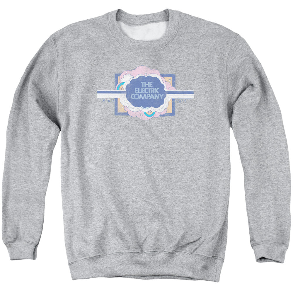 ELECTRIC COMPANY/SINCE 1971 - ADULT CREWNECK SWEATSHIRT - ATHLETIC HEATHER