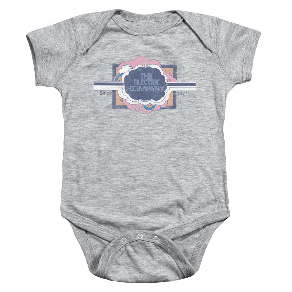 ELECTRIC COMPANY/SINCE 1971 - INFANT SNAPSUIT - ATHLETIC HEATHER