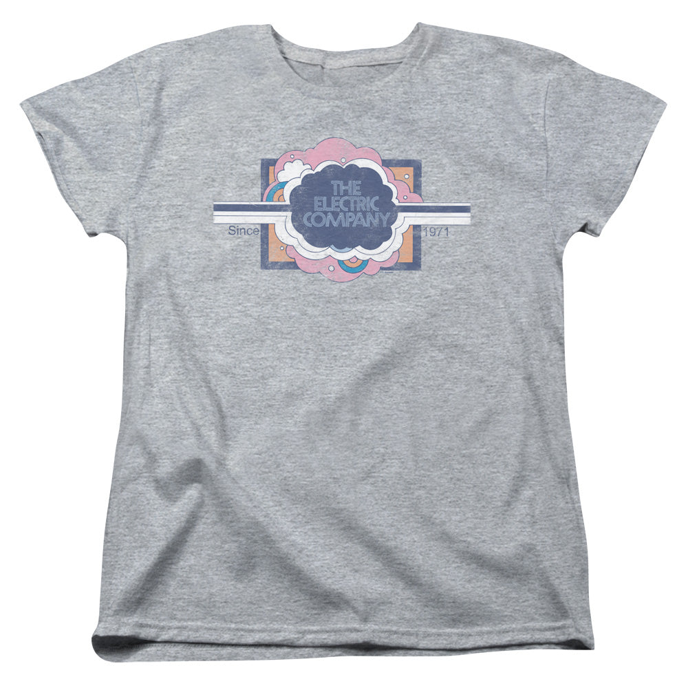 ELECTRIC COMPANY/SINCE 1971 - S/S WOMENS TEE - ATHLETIC HEATHER