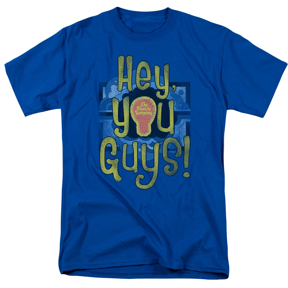 ELECTRIC COMPANY/HEY YOU GUYS - S/S ADULT 18/1 - ROYAL BLUE