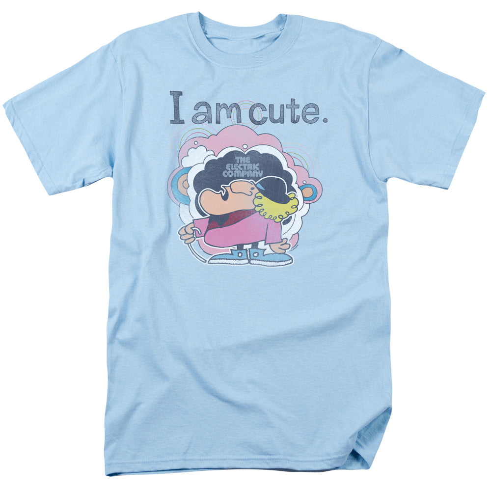 ELECTRIC COMPANY/I AM CUTE - S/S ADULT 18/1 - LIGHT BLUE