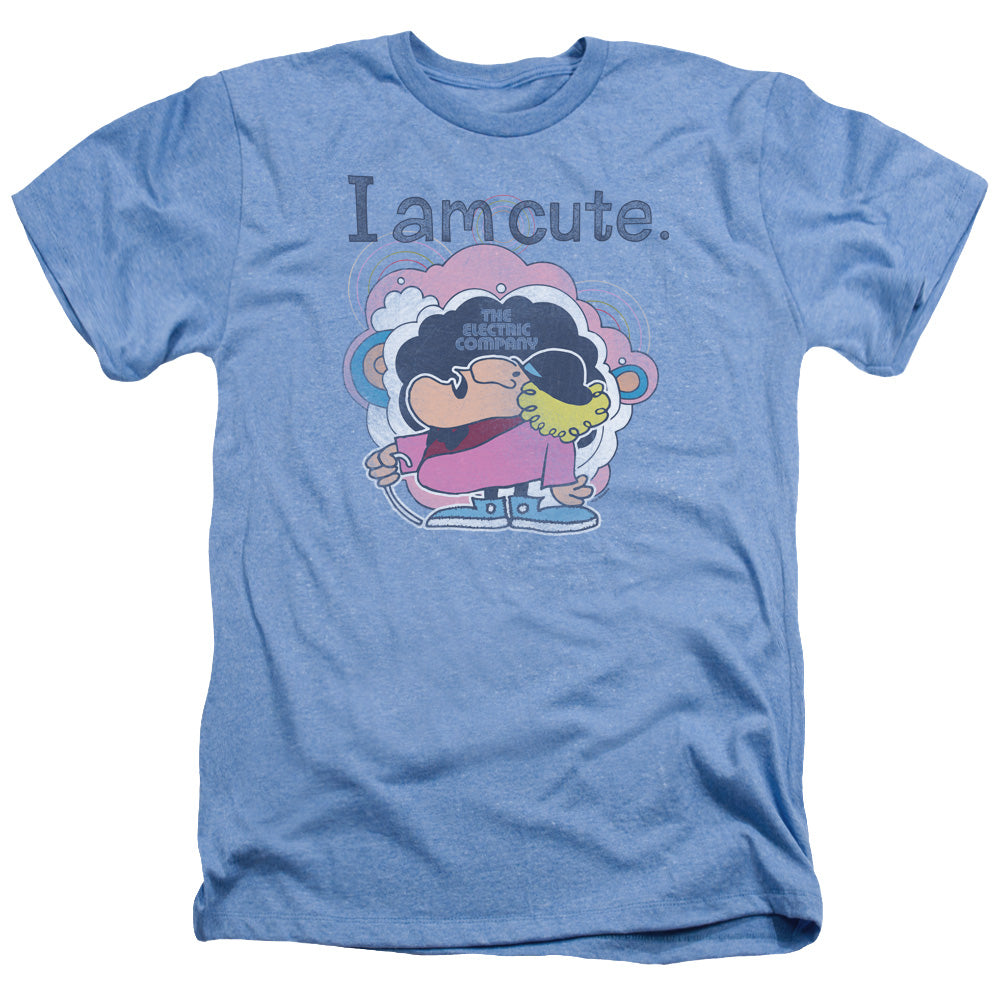ELECTRIC COMPANY/I AM CUTE - ADULT HEATHER - LIGHT BLUE