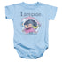 ELECTRIC COMPANY/I AM CUTE - INFANT SNAPSUIT - LIGHT BLUE