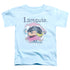 ELECTRIC COMPANY/I AM CUTE - S/S TODDLER TEE - LIGHT BLUE