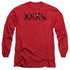 ELVIS PRESLEY/JAILHOUSE ROCK - L/S ADULT 18/1 - RED