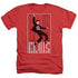 ELVIS PRESLEY/ONE JAILHOUSE - ADULT HEATHER - RED