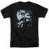 ELVIS PRESLEY/HILLBILLY CAT - S/S ADULT 18/1 - BLACK