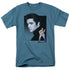 ELVIS PRESLEY/BLUE ROCKER - S/S ADULT 18/1 - SLATE