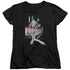 ELVIS PRESLEY/LAS VEGAS - S/S WOMENS TEE - BLACK