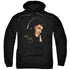 ELVIS PRESLEY/WARM PORTRAIT - ADULT PULLOVER HOODIE - BLACK