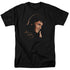 ELVIS PRESLEY/WARM PORTRAIT - S/S ADULT 18/1 - BLACK