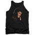 ELVIS PRESLEY/WARM PORTRAIT - ADULT TANK - BLACK