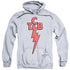 ELVIS PRESLEY/TCB - ADULT PULLOVER HOODIE - ATHLETIC HEATHER