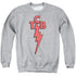 ELVIS PRESLEY/TCB - ADULT CREWNECK SWEATSHIRT - ATHLETIC HEATHER