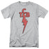 ELVIS PRESLEY/TCB - S/S ADULT 18/1 - ATHLETIC HEATHER