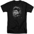 ELVIS PRESLEY/SWEATER - S/S ADULT TALL 18/1 - BLACK