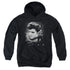 ELVIS PRESLEY/SWEATER - YOUTH PULLOVER HOODIE - BLACK