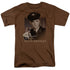 ELVIS PRESLEY/GI ELVIS - S/S ADULT 18/1 - COFFEE