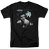 ELVIS PRESLEY/TEAL PORTRAIT - S/S ADULT 18/1 - BLACK