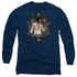 ELVIS PRESLEY/ALOHA FROM HAWAII - L/S ADULT 18/1 - NAVY