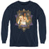 ELVIS PRESLEY/ALOHA FROM HAWAII - YOUTH LONG SLEEVE TEE - NAVY