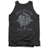 ELVIS PRESLEY/ROCK & ROLL - ADULT TANK - CHARCOAL
