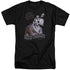 ELVIS PRESLEY/VIOLET VEGAS - S/S ADULT TALL 18/1 - BLACK