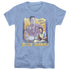ELVIS PRESLEY/BLUE HAWAII - S/S WOMENS TEE - CAROLINA BLUE