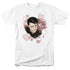 ELVIS PRESLEY/LOVE ME TENDER - S/S ADULT 18/1 - WHITE