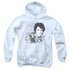 ELVIS PRESLEY/LONESOME TONIGHT - YOUTH PULLOVER HOODIE - WHITE