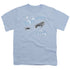 ELVIS PRESLEY/TENDER EYES - S/S YOUTH 18/1 - LIGHT BLUE