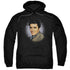 ELVIS PRESLEY/STARLITE - ADULT PULLOVER HOODIE - BLACK