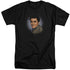 ELVIS PRESLEY/STARLITE - S/S ADULT TALL 18/1 - BLACK