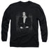 ELVIS PRESLEY/JUST COOL - L/S ADULT 18/1 - BLACK