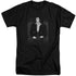 ELVIS PRESLEY/JUST COOL - S/S ADULT TALL 18/1 - BLACK