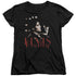 ELVIS PRESLEY/MEMORIES - S/S WOMENS TEE - BLACK