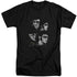 ELVIS PRESLEY/FACES - S/S ADULT TALL 18/1 - BLACK