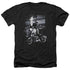 ELVIS PRESLEY/MOTORCYCLE - ADULT HEATHER - BLACK