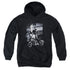 ELVIS PRESLEY/MOTORCYCLE - YOUTH PULLOVER HOODIE - BLACK