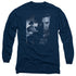 ELVIS PRESLEY/REVERENT - L/S ADULT 18/1 - NAVY