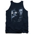 ELVIS PRESLEY/REVERENT - ADULT TANK - NAVY