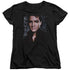 ELVIS PRESLEY/TOUGH - S/S WOMENS TEE - BLACK