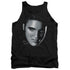 ELVIS PRESLEY/BIG FACE - ADULT TANK - BLACK