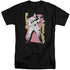 ELVIS PRESLEY/PINK ROCK - S/S ADULT TALL 18/1 - BLACK
