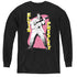ELVIS PRESLEY/PINK ROCK - YOUTH LONG SLEEVE TEE - BLACK