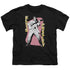 ELVIS PRESLEY/PINK ROCK - S/S YOUTH 18/1 - BLACK